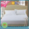 Cotton White Elastic Spannbettlaken Twin Full Queen King Size Spannbettlaken für Hotel Home Hospital